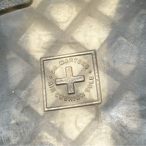 Dr. Martens 3 girl Castel Adventure Time Marceline Boots gray zipper 0695 - Picture 6 of 12